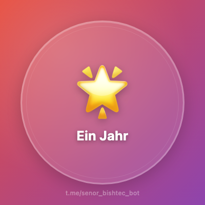 Ein Jahr